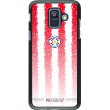 Samsung Galaxy A6 Case Hülle - Paraguay 2026 personalisierbares Fussballtrikot