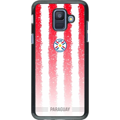 Samsung Galaxy A6 Case Hülle - Paraguay 2026 personalisierbares Fussballtrikot