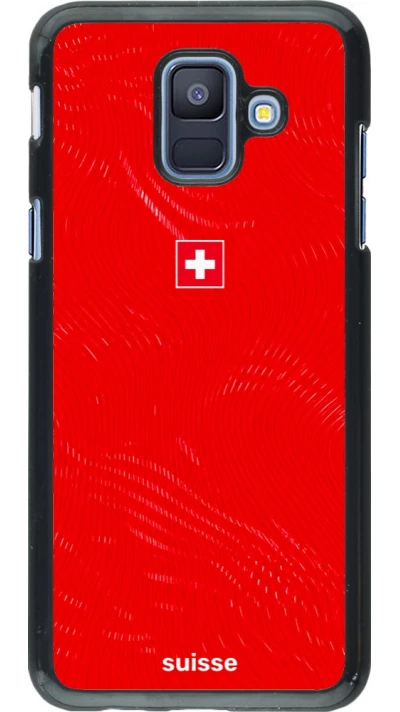 Coque Samsung Galaxy A6 - Maillot de football Suisse 2026 personnalisable