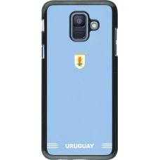 Samsung Galaxy A6 Case Hülle - Uruguay 2026 personalisierbares Fussballtrikot