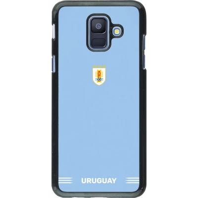 Samsung Galaxy A6 Case Hülle - Uruguay 2026 personalisierbares Fussballtrikot