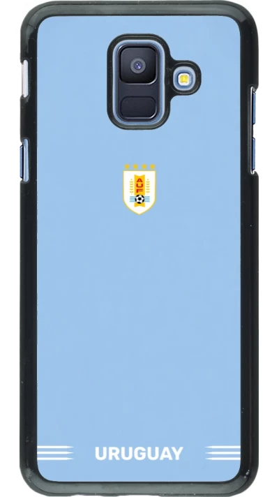 Samsung Galaxy A6 Case Hülle - Uruguay 2026 personalisierbares Fussballtrikot