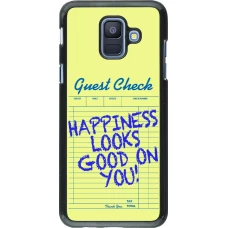 Samsung Galaxy A6 Case Hülle - Guest check 2026