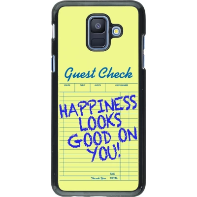 Samsung Galaxy A6 Case Hülle - Guest check 2026