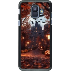 Samsung Galaxy A6 Case Hülle - Halloween 2025 Haunted house