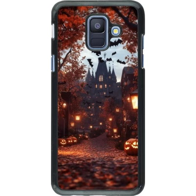 Samsung Galaxy A6 Case Hülle - Halloween 2025 Haunted house