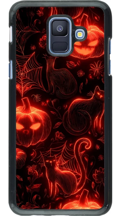 Coque Samsung Galaxy A6 - Halloween 2026 Pattern Halloween