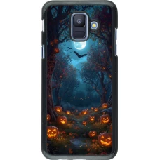 Coque Samsung Galaxy A6 - Halloween 2026 Road of Pumpkins
