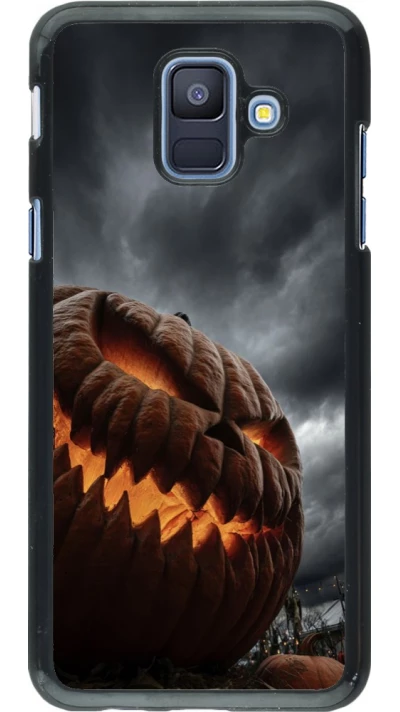 Coque Samsung Galaxy A6 - Halloween 2026 The Wicked Pumpkin
