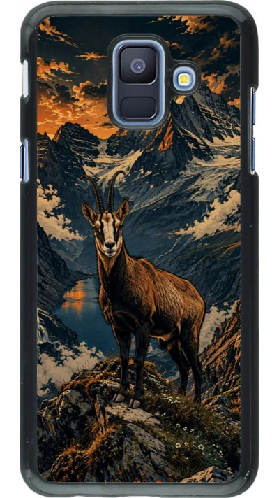 Coque Samsung Galaxy A6 - Linocut Chamois