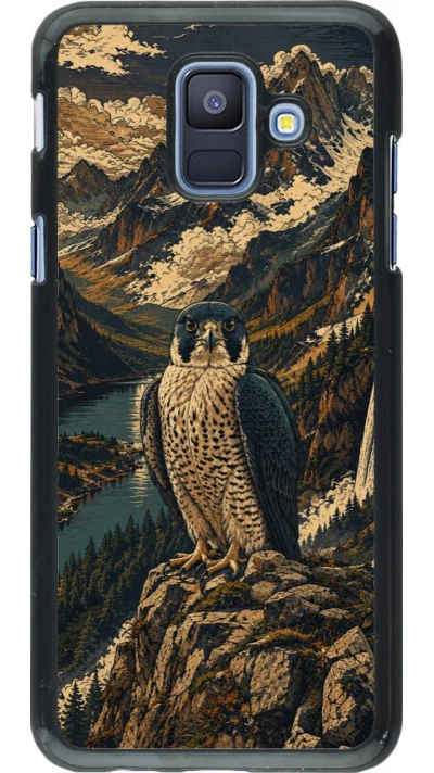 Coque Samsung Galaxy A6 - Linocut Faucun pèlerin