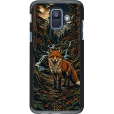 Coque Samsung Galaxy A6 - Linocut Renard