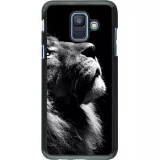 Hülle Samsung Galaxy A6 - Lion looking up