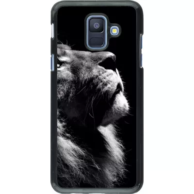 Coque Samsung Galaxy A6 - Lion looking up