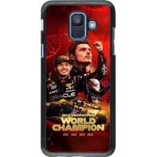 Samsung Galaxy A6 Case Hülle - Max Verstappen Champion 2023