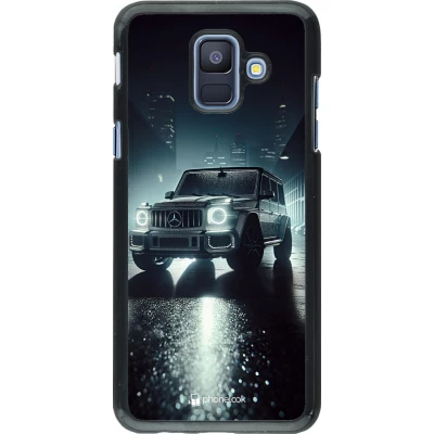 Samsung Galaxy A6 Case Hülle - Mercedes G AMG Nacht