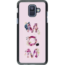 Samsung Galaxy A6 Case Hülle - Mom 2024 girly mom