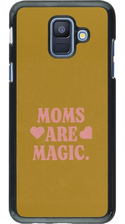 Samsung Galaxy A6 Case Hülle - Mom 2026 Are Magic