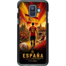 Samsung Galaxy A6 Case Hülle - Fussball Espanien splash 2026