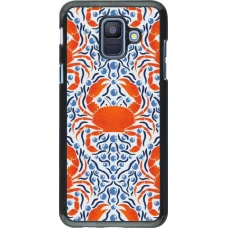 Coque Samsung Galaxy A6 - Crabs and pearls Summer 2026