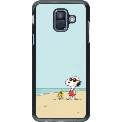 Coque Samsung Galaxy A6 - Snoopy on the beach Summer 2026