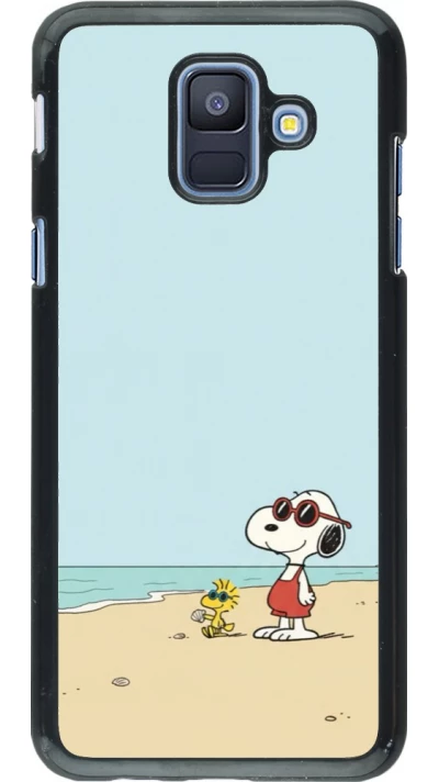 Coque Samsung Galaxy A6 - Snoopy on the beach Summer 2026
