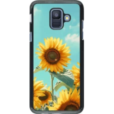 Samsung Galaxy A6 Case Hülle - Sunflowers Summer 2026