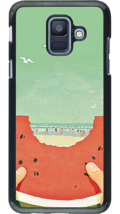 Coque Samsung Galaxy A6 - Views through a watermelon Summer 2026