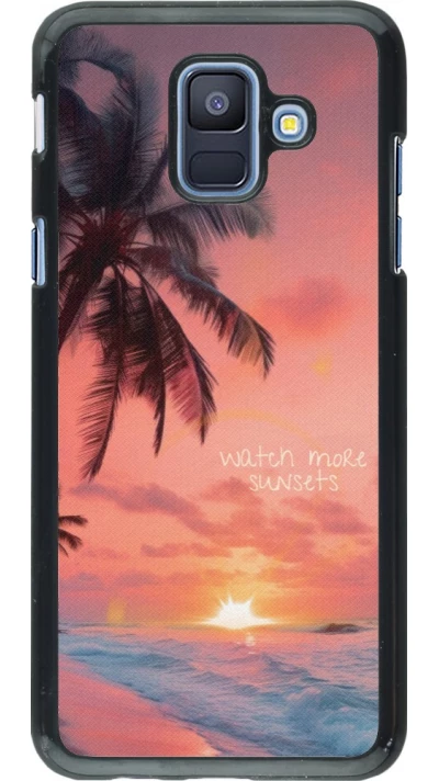 Coque Samsung Galaxy A6 - Watch more sunsets Summer 2026