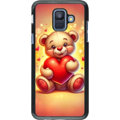 Coque Samsung Galaxy A6 - Valentine 2024 Teddy love