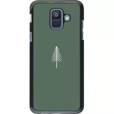 Coque Samsung Galaxy A6 - Christmas 22 minimalist tree