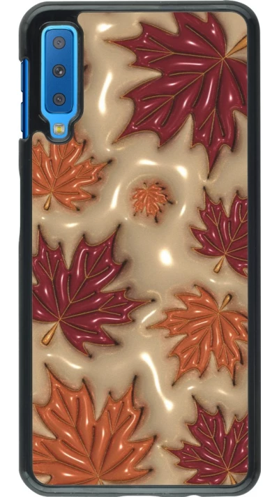 Coque Samsung Galaxy A7 - Autumn 26 3D leaves