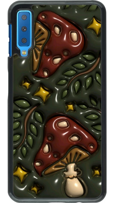 Coque Samsung Galaxy A7 - Autumn 26 3D mushrooms
