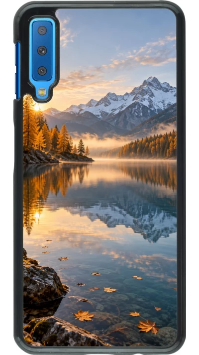 Coque Samsung Galaxy A7 - Autumn 26 Autumn lake