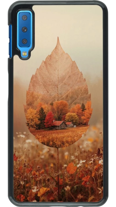 Coque Samsung Galaxy A7 - Autumn 26 Autumn leaf
