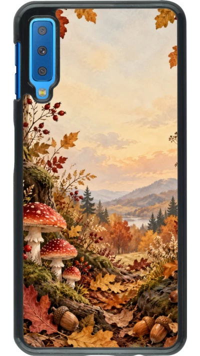 Coque Samsung Galaxy A7 - Autumn 26 Illustrated Autumn