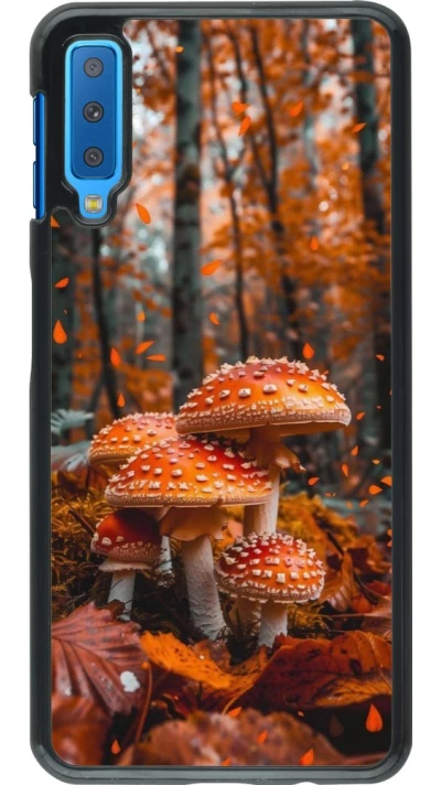 Coque Samsung Galaxy A7 - Autumn 26 Mushrooms in the woods