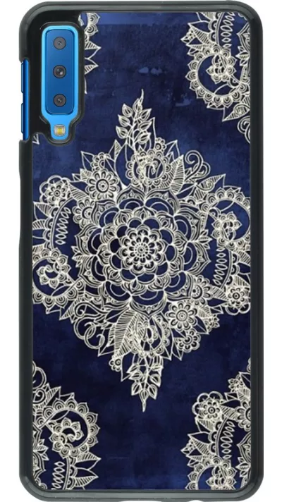 Coque Samsung Galaxy A7 - Cream Flower Moroccan