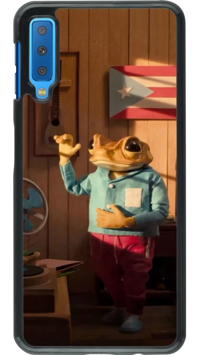 Coque Samsung Galaxy A7 - Dancing frog DTMF