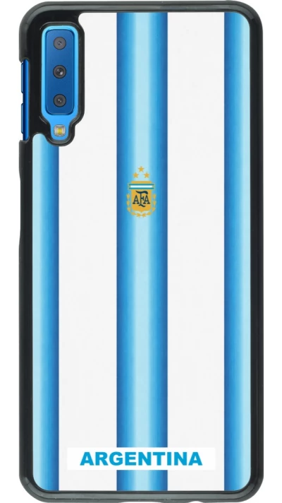 Coque Samsung Galaxy A7 - Maillot de football Argentine 2026 personnalisable