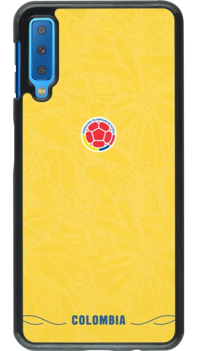 Samsung Galaxy A7 Case Hülle - Kolumbien 2026 personalisierbares Fussballtrikot