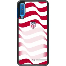 Samsung Galaxy A7 Case Hülle - Vereinigten Staaten 2026 personalisierbares Fussballtrikot