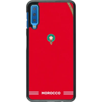 Samsung Galaxy A7 Case Hülle - Marokko 2026 personalisierbares Fussballtrikot