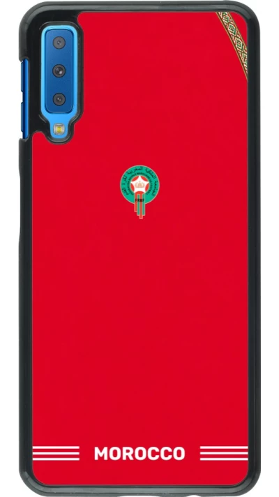 Samsung Galaxy A7 Case Hülle - Marokko 2026 personalisierbares Fussballtrikot