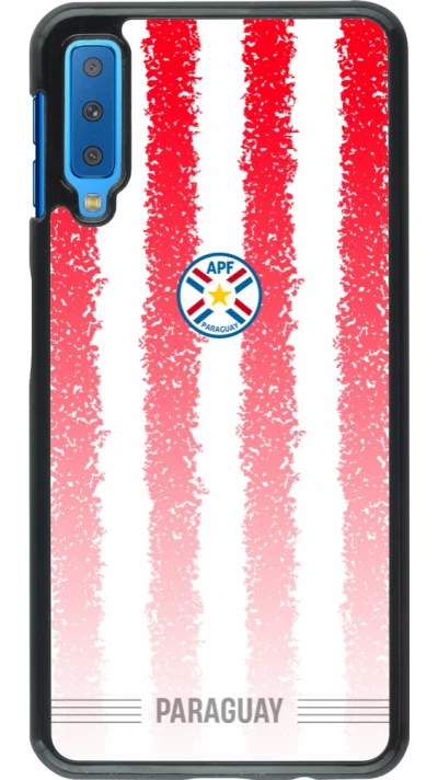 Samsung Galaxy A7 Case Hülle - Paraguay 2026 personalisierbares Fussballtrikot