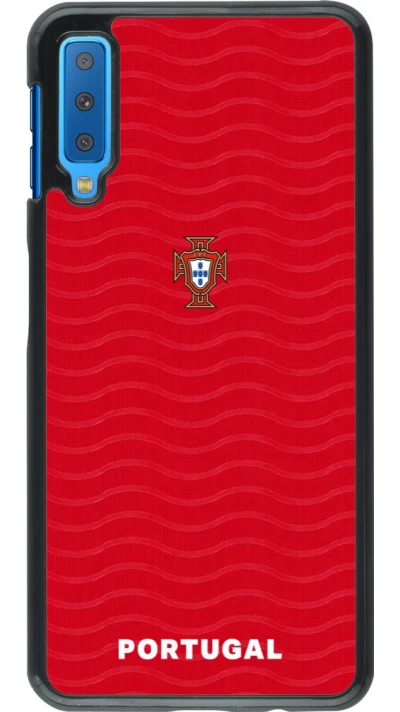 Samsung Galaxy A7 Case Hülle - Portugal 2026 personalisierbares Fussballtrikot