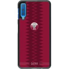 Coque Samsung Galaxy A7 - Maillot de football Qatar 2026 personnalisable