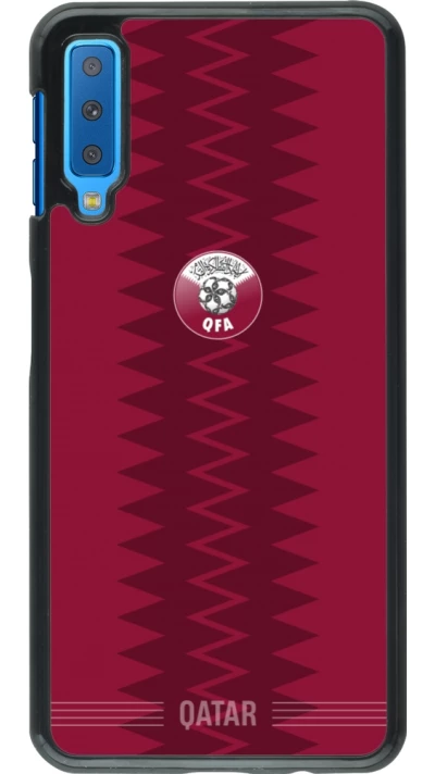 Samsung Galaxy A7 Case Hülle - Qatar 2026 personalisierbares Fussballtrikot