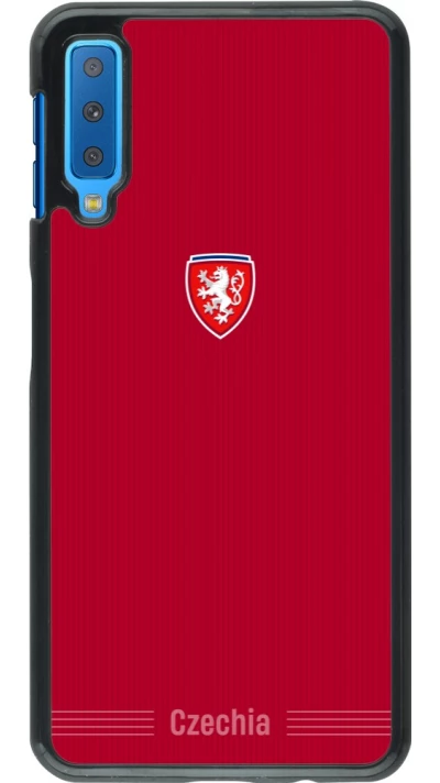 Samsung Galaxy A7 Case Hülle - Tschechische Republik 2026 personalisierbares Fussballtrikot