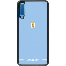Samsung Galaxy A7 Case Hülle - Uruguay 2026 personalisierbares Fussballtrikot